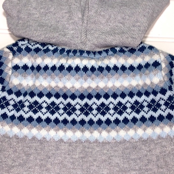 Little Red Caboose Fair Isle Sweater Outfit 6-9 - Picture 11 of 13
